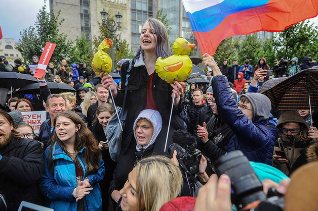 МВД предложило наказывать учителей за участие детей в протестных акциях