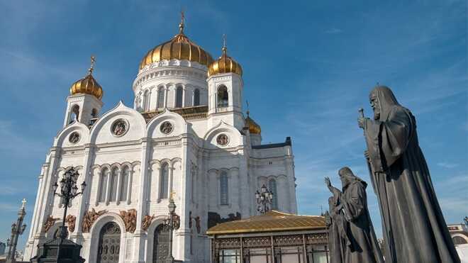 РПЦ: 4 июня в Храм Христа Спасителя будет принесена «Троица» Андрея Рублева