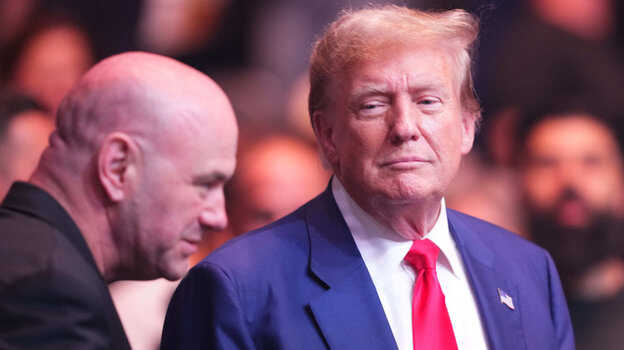 Президент UFC Дана Уайт охарактеризовал Трампа как «самого трудолюбивого человека»