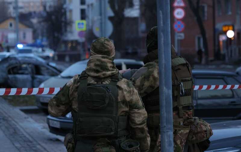 Российские военные оставили за собой разрушенный комплекс для отдыха в Белгородской области