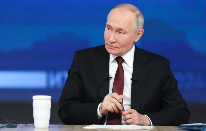 Путин настаивает на установлении полного контроля над четырьмя регионами Украины