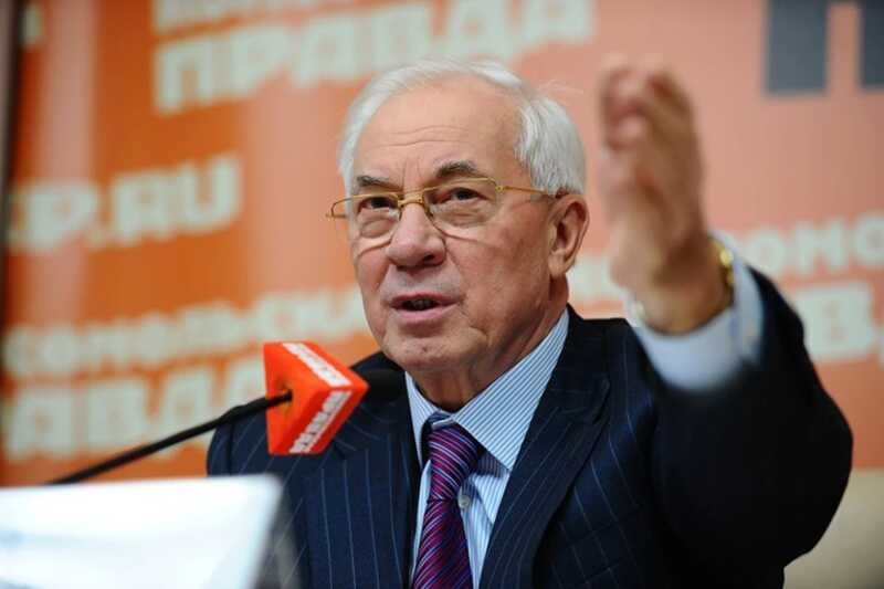 Бывший премьер-министр Украины Николай Азаров был удостоен звания академика РАН