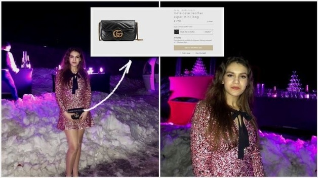 Дочь следователя Бута предпочитает сумки Gucci и Chanel