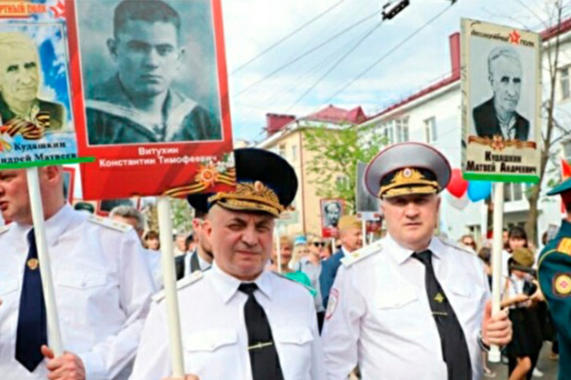 В Мордовии силовики пронесли в «Бессмертном полку» фото одного ветерана с разными именами