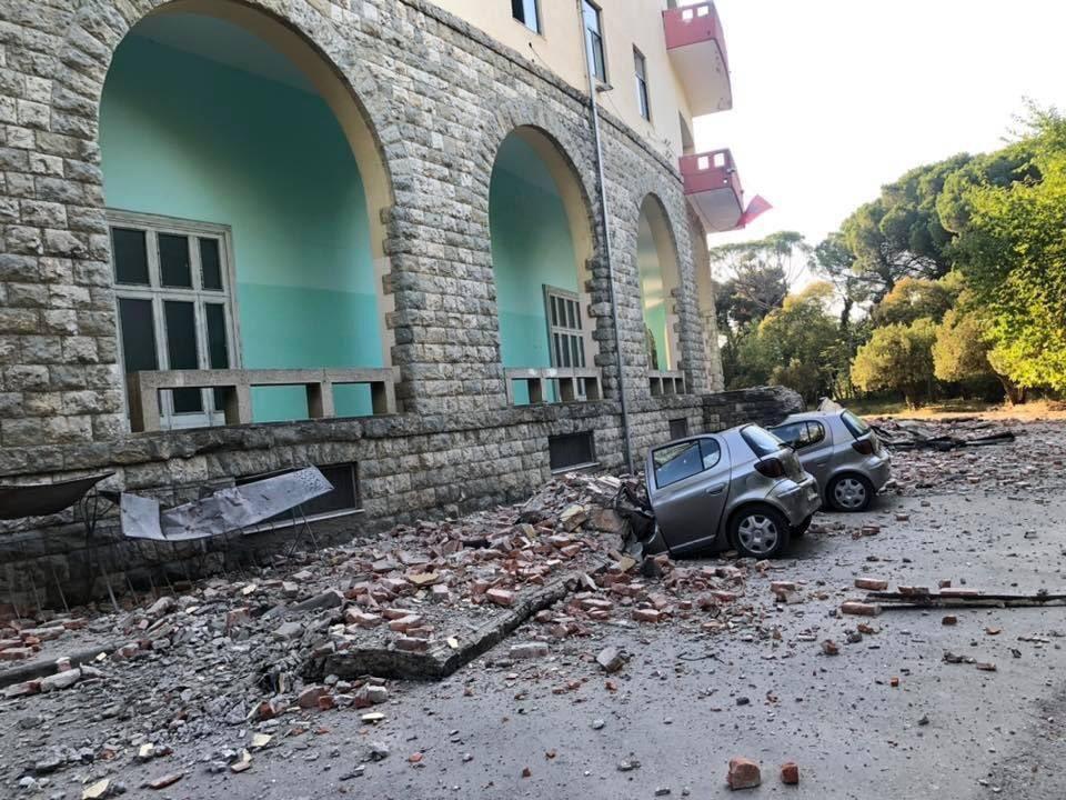 В Албании произошло мощное землетрясение