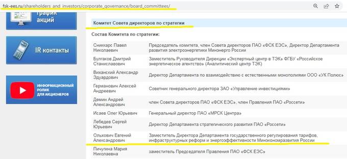 Странная карьера бывшего министерского чиновника Евгения Ольховича в сфере электроэнергетики