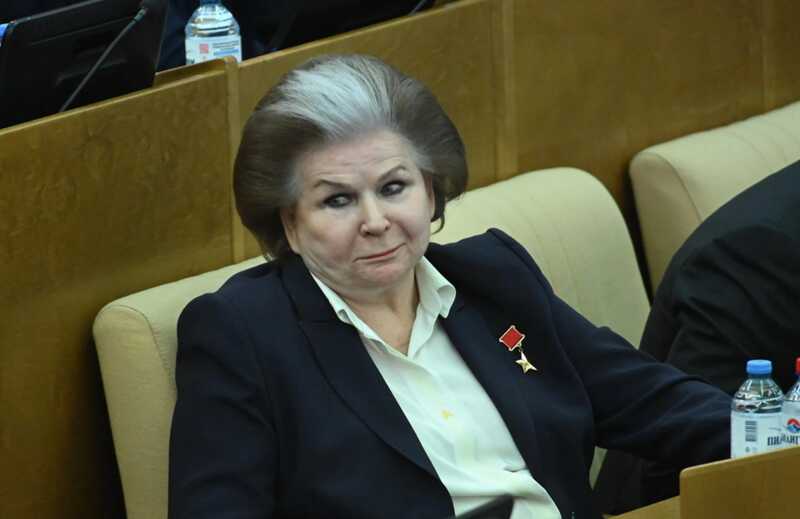 Терешкова почувствовала себя нехорошо во время заседания Госдумы
